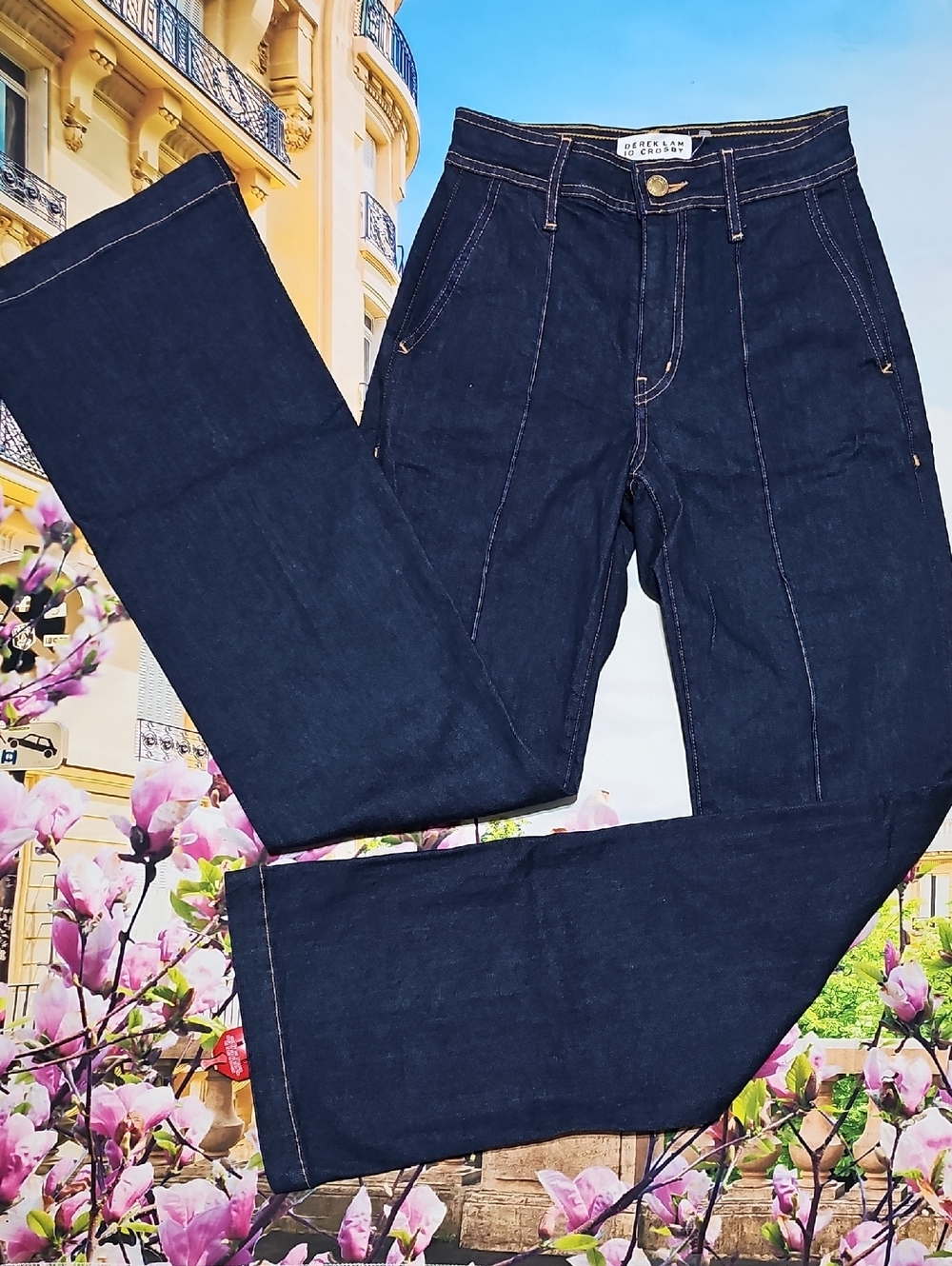 Derek Lam 10 Crosby Denim Hudson High Waist Jeans Size 23 New - Picture 3 of 13